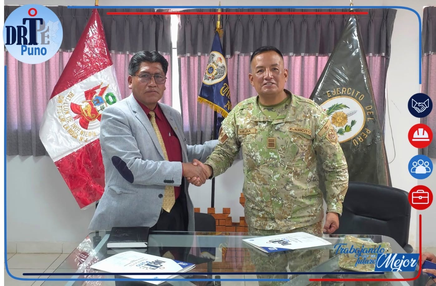𝐃𝐑𝐓𝐏𝐄 𝐏𝐔𝐍𝐎 𝐘 𝐄𝐉𝐄́𝐑𝐂𝐈𝐓𝐎 𝐏𝐄𝐑𝐔𝐀𝐍𝐎 𝐔𝐍𝐄𝐍 𝐄𝐒𝐅𝐔𝐄𝐑𝐙𝐎𝐒 𝐏𝐀𝐑𝐀 𝐅𝐎𝐑𝐓𝐀𝐋𝐄𝐂𝐄𝐑 𝐋𝐀 𝐅𝐎𝐑𝐌𝐀𝐂𝐈𝐎́𝐍 𝐓𝐄́𝐂𝐍𝐈𝐂𝐀 𝐘 𝐄𝐌𝐏𝐋𝐄𝐀𝐁𝐈𝐋𝐈𝐃𝐀𝐃 𝐃𝐄𝐋 𝐏𝐄𝐑𝐒𝐎𝐍𝐀𝐋 𝐌𝐈𝐋𝐈𝐓𝐀𝐑