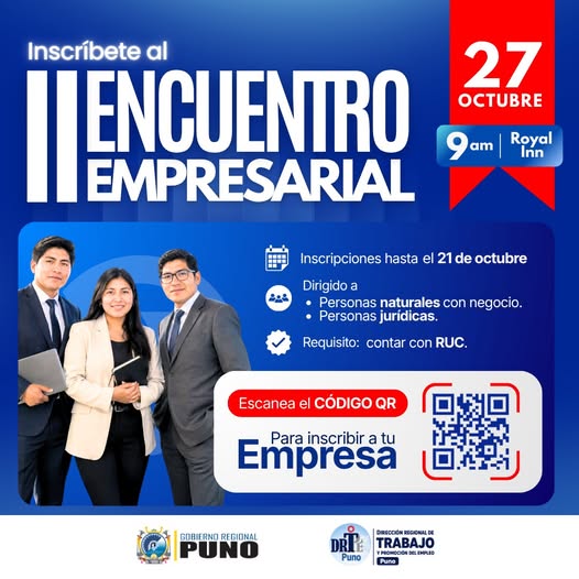 Comunicado: II ENCUENTRO EMPRESARIAL