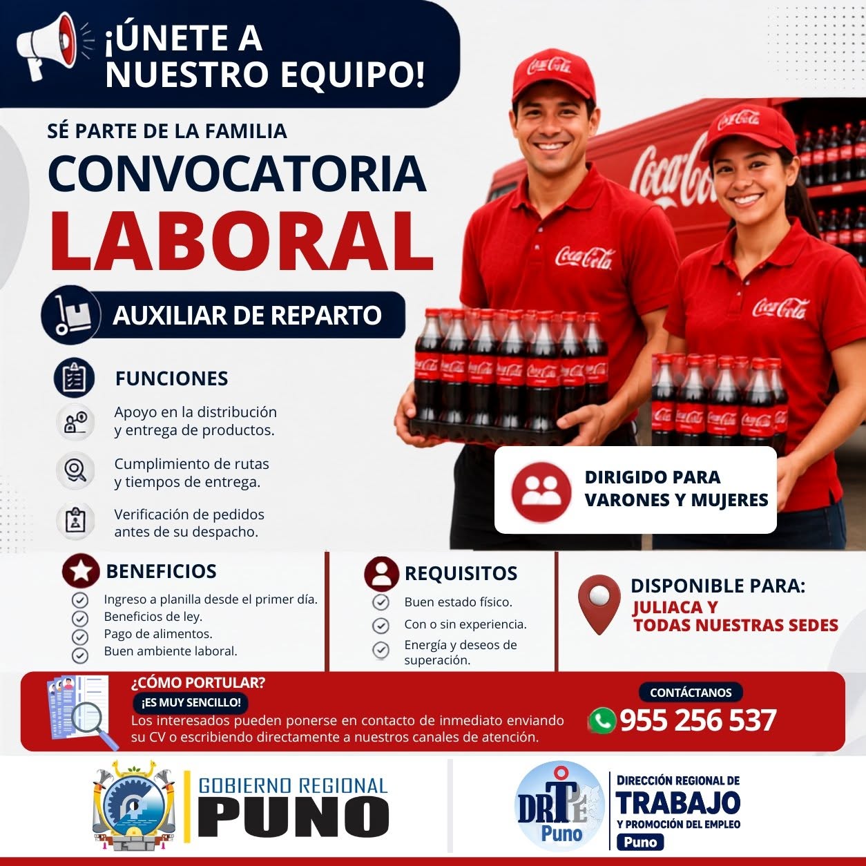 Flyer Auxiliar de Reparto