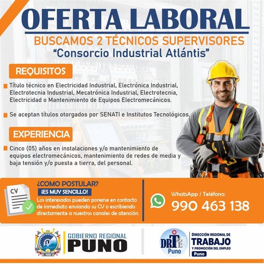 Flyer Técnicos Supervisores