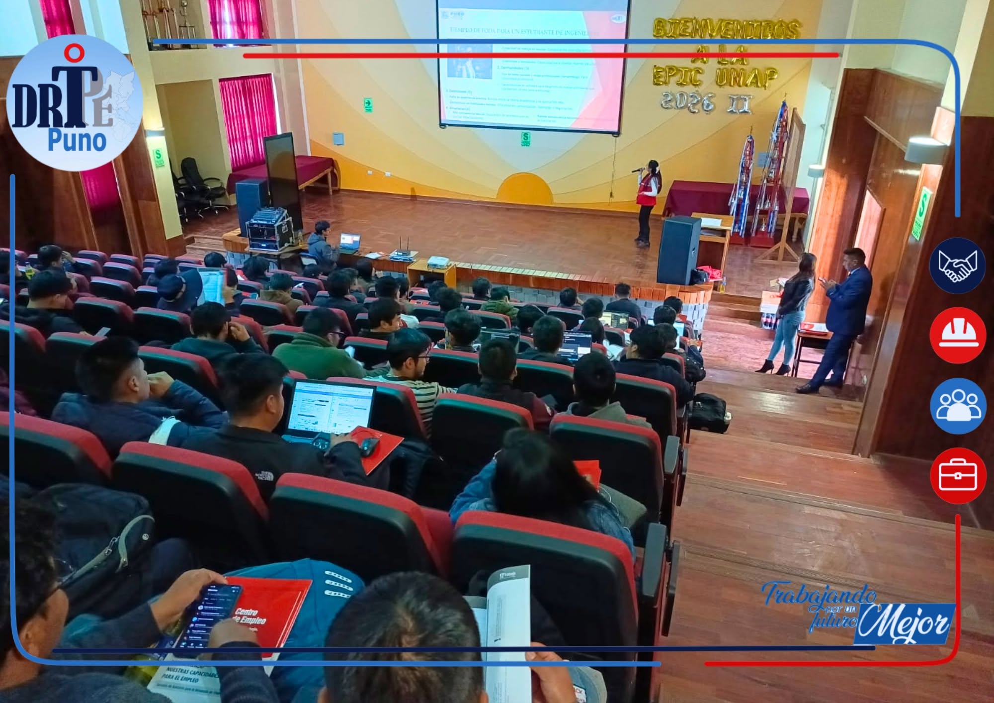 𝐃𝐑𝐓𝐏𝐄 𝐏𝐔𝐍𝐎 𝐅𝐎𝐑𝐓𝐀𝐋𝐄𝐂𝐄 𝐋𝐀 𝐄𝐌𝐏𝐋𝐄𝐀𝐁𝐈𝐋𝐈𝐃𝐀𝐃 𝐃𝐄 𝐄𝐒𝐓𝐔𝐃𝐈𝐀𝐍𝐓𝐄𝐒 𝐃𝐄 𝐈𝐍𝐆𝐄𝐍𝐈𝐄𝐑𝐈́𝐀 𝐂𝐈𝐕𝐈𝐋 𝐃𝐄 𝐋𝐀 𝐔𝐍𝐀 𝐏𝐔𝐍𝐎