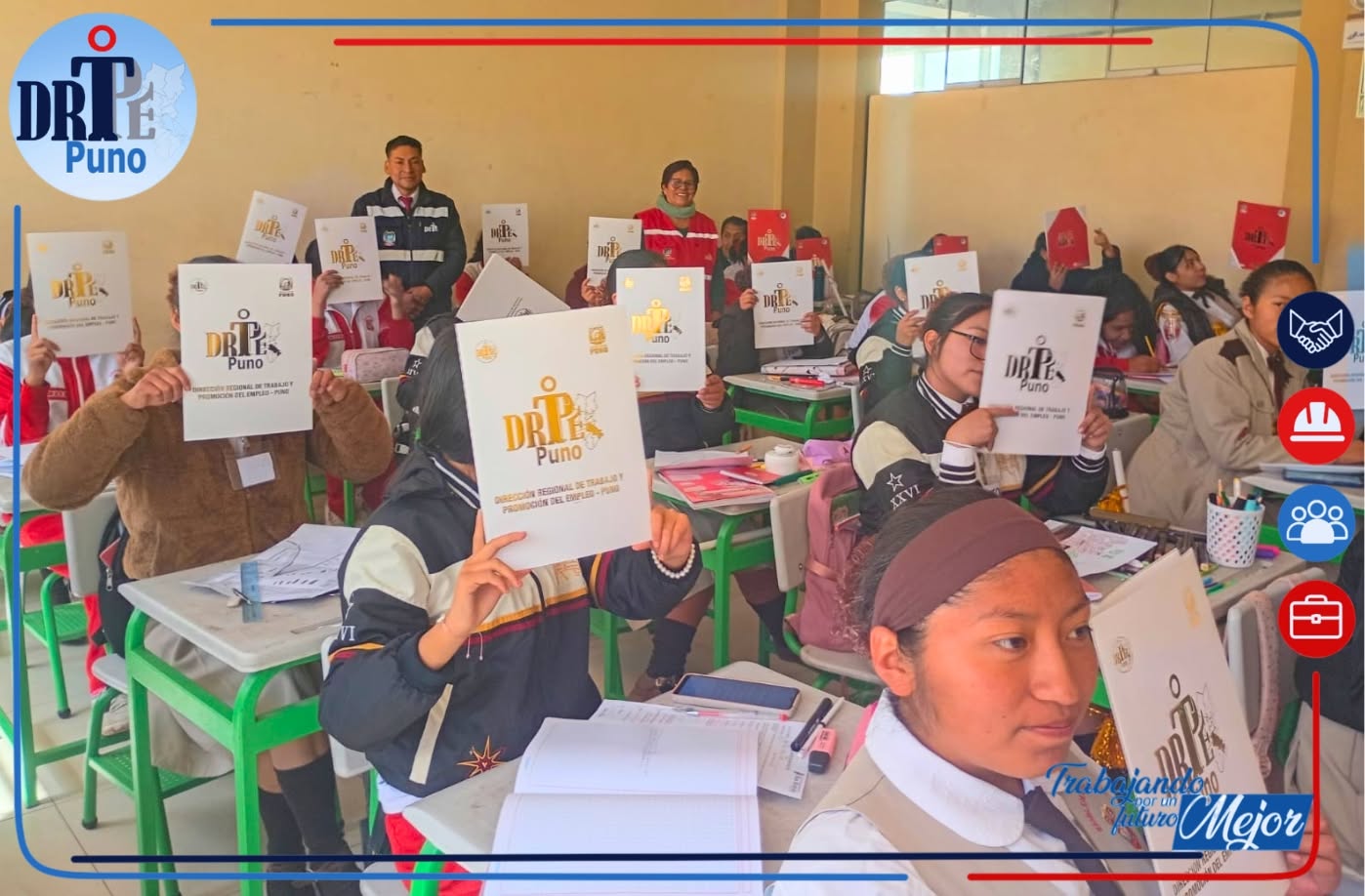 𝐃𝐑𝐓𝐏𝐄 𝐏𝐔𝐍𝐎 𝐀𝐋𝐄𝐑𝐓𝐀 𝐀 𝐄𝐒𝐓𝐔𝐃𝐈𝐀𝐍𝐓𝐄𝐒 𝐃𝐄 𝐉𝐔𝐋𝐈𝐀𝐂𝐀 𝐒𝐎𝐁𝐑𝐄 𝐋𝐎𝐒 𝐑𝐈𝐄𝐒𝐆𝐎𝐒 𝐃𝐄𝐋 𝐓𝐑𝐀𝐁𝐀𝐉𝐎 𝐀𝐃𝐎𝐋𝐄𝐒𝐂𝐄𝐍𝐓𝐄 𝐘 𝐋𝐀 𝐓𝐑𝐀𝐓𝐀 𝐃𝐄 𝐏𝐄𝐑𝐒𝐎𝐍𝐀𝐒