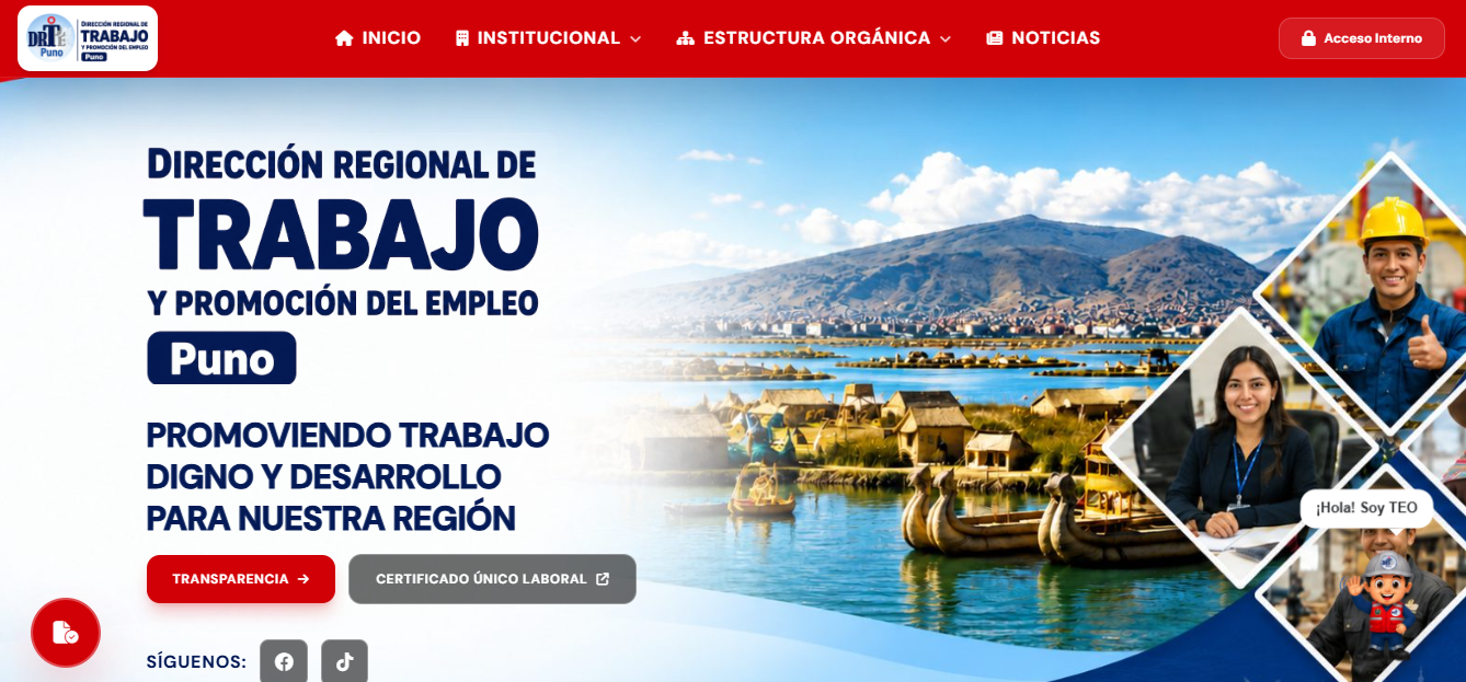 📢 ¡La DRTPE Puno está más cerca de ti!