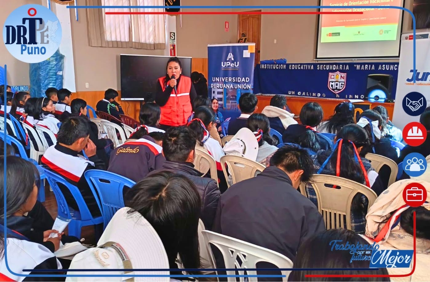 𝐃𝐑𝐓𝐏𝐄 𝐏𝐔𝐍𝐎 𝐅𝐎𝐑𝐓𝐀𝐋𝐄𝐂𝐄 𝐋𝐀 𝐎𝐑𝐈𝐄𝐍𝐓𝐀𝐂𝐈𝐎́𝐍 𝐕𝐎𝐂𝐀𝐂𝐈𝐎𝐍𝐀𝐋 𝐃𝐄 𝐄𝐒𝐓𝐔𝐃𝐈𝐀𝐍𝐓𝐄𝐒 𝐃𝐄 𝐉𝐔𝐋𝐈 𝐏𝐀𝐑𝐀 𝐔𝐍𝐀 𝐌𝐄𝐉𝐎𝐑 𝐄𝐋𝐄𝐂𝐂𝐈𝐎́𝐍 𝐏𝐑𝐎𝐅𝐄𝐒𝐈𝐎𝐍𝐀𝐋