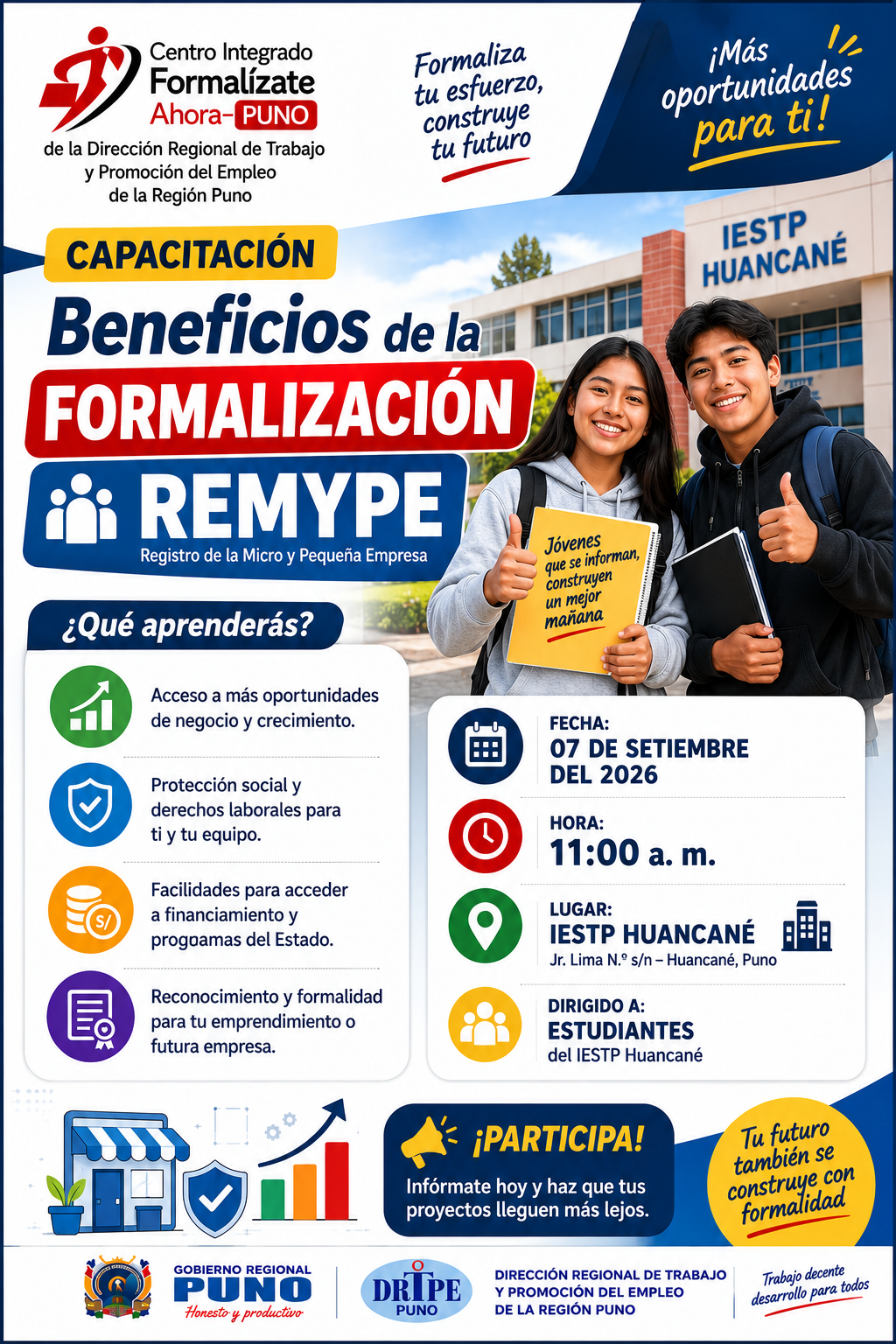 Beneficios de la Formalización - REMYPE